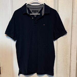 Tommy Hilfiger Dark Blue Polo Shirt
